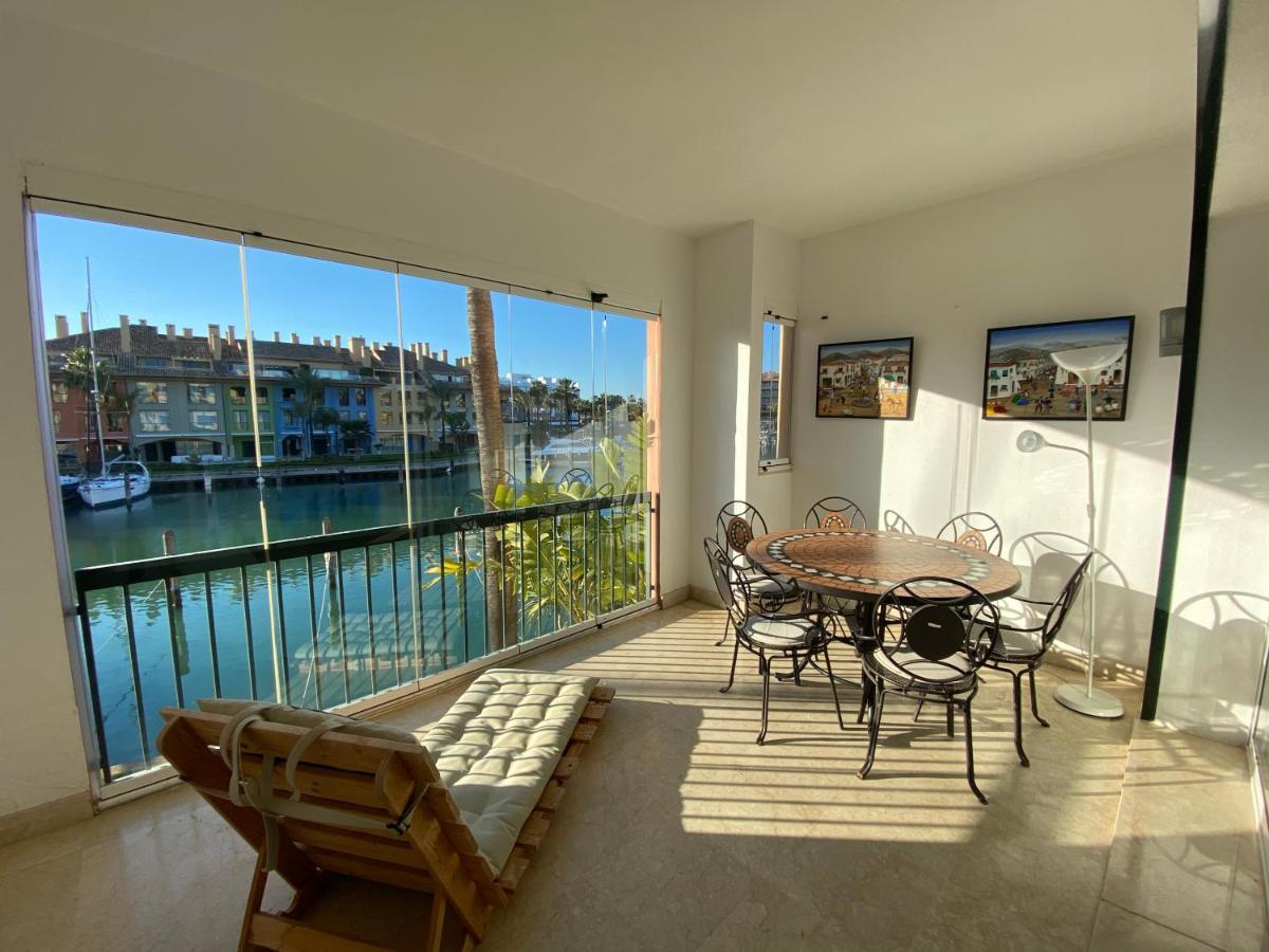 Apartamento Con Piscina ,Playa Con Vistas Panoramicas En La Marina De Sotogrande San Roque  Exterior foto